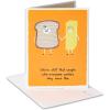 imageAmerican Greetings Anniversary Card for Husband Wife Boyfriend Girlfriend or Significant Other To The One My Heart Loves BestBread and Butter