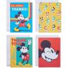 imageAmerican Greetings Assorted Thank You Cards with Envelopes Blank Inside 48CountMickey Mouse
