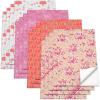 imageAmerican Greetings Birthday Wrapping Paper Sheets with Gridlines Feminine 16 Sheets 30 in x 20 in