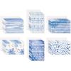 imageAmerican Greetings Blank Cards Blue Designs 48Count