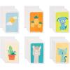 imageAmerican Greetings Blank Cards with Envelopes for All Occasions Unicorn Floral and Mermaids 48CountAnimals Blank Card Bundle  48Count
