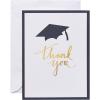 imageAmerican Greetings Blank Congratulations and Graduation Cards Pack Bright and Trendy 48CountBlack  Gold  White