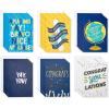 imageAmerican Greetings Blank Congratulations and Graduation Cards Pack Bright and Trendy 48CountBright and Trendy