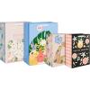 imageAmerican Greetings Gift Bags for Birthday and All Occasions Designed by Bloomwolf Studios 4Count 2 Medium 10quot and 2 Large 1275quotMD LG BAG BNDL BLOOMWOLF 4CT
