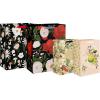 imageAmerican Greetings Gift Bags for Birthday and All Occasions Designed by Bloomwolf Studios 4Count 2 Medium 10quot and 2 Large 1275quotMD LG BAG BNDL PEN PILLAR 4CT