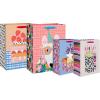 imageAmerican Greetings Gift Bags for Birthday and Celebrations Designed by Stop The Clock 4 Bags 2 Medium 10quot 2 Large 13quotMD LG BAG BNDL STOPTHECLOCK4CT