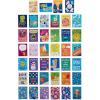 imageAmerican Greetings Mini Note Cards for Kids Happy Vibes 40CountSpread Smiles