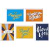 imageAmerican Greetings Mini Thank You Notes and Envelopes Bright ampamp Colorful 20CountBright  Colorful