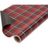 imageAmerican Greetings Reversible Wrapping Paper Red and Black Plaid 1 Jumbo Roll 175 sq ftRed and Black Plaid