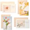 imageAmerican Greetings Sympathy Cards Assortment 6 NatureInspired Designs 48CountFloral
