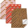 imageAmerican Greetings Wrapping Paper Sheets with Gridlines Dalmatian Designed by Bouffants ampamp Broken Hearts 12 Sheets 30 in x 20 in3FW 12SHT P BBH LEOPARD