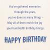 American Greetings 100th Birthday Card (Here’s To 100 Years)(Wonderful Occasion)