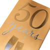 American Greetings 50th Anniversary Card for Couple (Golden Anniversary)(Beautiful and Lasting)