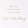 American Greetings 50th Anniversary Card for Couple (Golden Anniversary)(Cake)