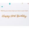 American Greetings 50th Birthday Card (Wonderful Life You’re Living)(Be Bold)