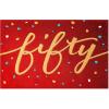 American Greetings 50th Birthday Card (Wonderful Life You’re Living)(Be Bold)