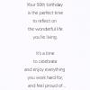 American Greetings 50th Birthday Card (Wonderful Life You’re Living)(Wonderful Life You’re Living)
