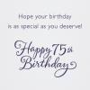 American Greetings 75th Birthday Card (75 Years Young)(75th Birthday Lettering)