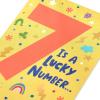 American Greetings 7th Birthday Card (Big 7)(Lucky to Know You)