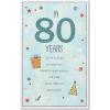 American Greetings 80th Birthday Card (Extraordinary You)(In 80 Years)