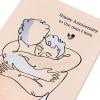 American Greetings Anniversary Card For Him From Him (How Lucky)(Silhouettes of 2 Men)