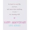American Greetings Anniversary Card for Wife (My Amazing Wife)(Life’s Been Good)