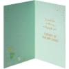 American Greetings Baby Shower Card (Smiles Grow)(Baby Icons in Oval)
