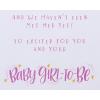 American Greetings Baby Shower Card for Girl (Count Down the Days)(Haven’t Met Her Yet)
