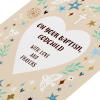 American Greetings Baptism Card (God’s Love)(Heart with Icons)