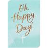 American Greetings Baptism Card (God’s Love)(Watercolor Ltg w Cross)