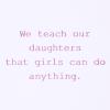 American Greetings Birthday Card for Daughter (Girls Can Do Anything)(Girls Can Do Anything)
