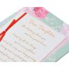 American Greetings Birthday Card for Daughter (Girls Can Do Anything)(Pink Floral)