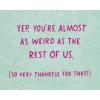 American Greetings Birthday Card for Daughter (Thankful)(Natural Addition)