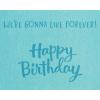 American Greetings Birthday Card for Friend (Live Forever)(Live Forever)