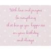 American Greetings Birthday Card for Her (Celebrating Moments Lived)(Birthday Blessing)