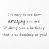 American Greetings Birthday Card for Her (Don’t Settle)(Sunglasses on Lilac)