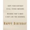 American Greetings Birthday Card for Him (Every Candle)(Every Candle)