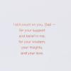 American Greetings Birthday or Father’s Day Card for Dad (The Good Man You Are)(Count On You)