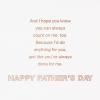 American Greetings Birthday or Father’s Day Card for Dad (The Good Man You Are)(Count On You)