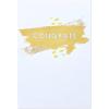 American Greetings Blank Congratulations Card (Orange Brushstroke)(Orange Brushstroke)