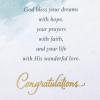 American Greetings Confirmation Card (His Wonderful Love)(Watercolor landscape)