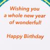 American Greetings Customizable Pop Up Birthday Card for 40th, 50th, 60th and 70th Birthdays (Year of Wonderful)(Cake for Ages Higher)