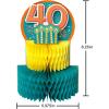 American Greetings Customizable Pop Up Birthday Card for 40th, 50th, 60th and 70th Birthdays (Year of Wonderful)(Cake for Ages Higher)