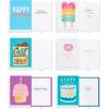American Greetings Deluxe Birthday Card Assortment, Bright & Cheerful (40-Count)(Bright & Cheerful)
