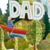 American Greetings Fathers Day Pop Up Card (Special Moments)(Diamond Base Woodland Scene)