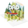 American Greetings Fathers Day Pop Up Card (Special Moments)(Diamond Base Woodland Scene)