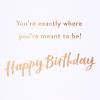 American Greetings Funny 30th Birthday Card (Four Stages)(Somewhere Between)