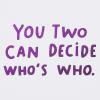 American Greetings Funny Anniversary Card for Couple (Who’s Who)(Who’s Who)