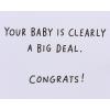 American Greetings Funny Baby Shower Card (Baby Name Game)(A Big Deal)