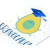 American Greetings Funny Graduation Card (Way to Guac it!)(Way to Guac it!)